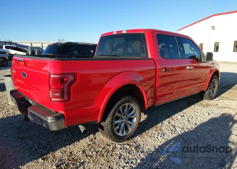 2016 Ford F-150 Lariat из США, поврежденный, VIN 1FTEW1CG3GFA68139